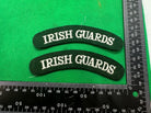 Irish Guards British Army Shoulder Titles Pair - WW2 Onwards Pattern - The Militaria Shop