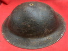 Original WW2 Combat Helmet - British / South African Army Mk2 Brodie Helmet - The Militaria Shop