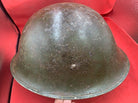 Original WW2 British Army / Canadian Army Mk3 Turtle Combat Helmet - The Militaria Shop