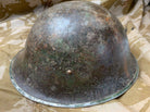 WW2 Mk3 High Rivet Turtle - British / Canadian Army Helmet - Good Original - The Militaria Shop