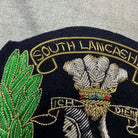 British Army Bullion Embroidered Blazer Badge - South Lancashire Prince Of Wales - The Militaria Shop