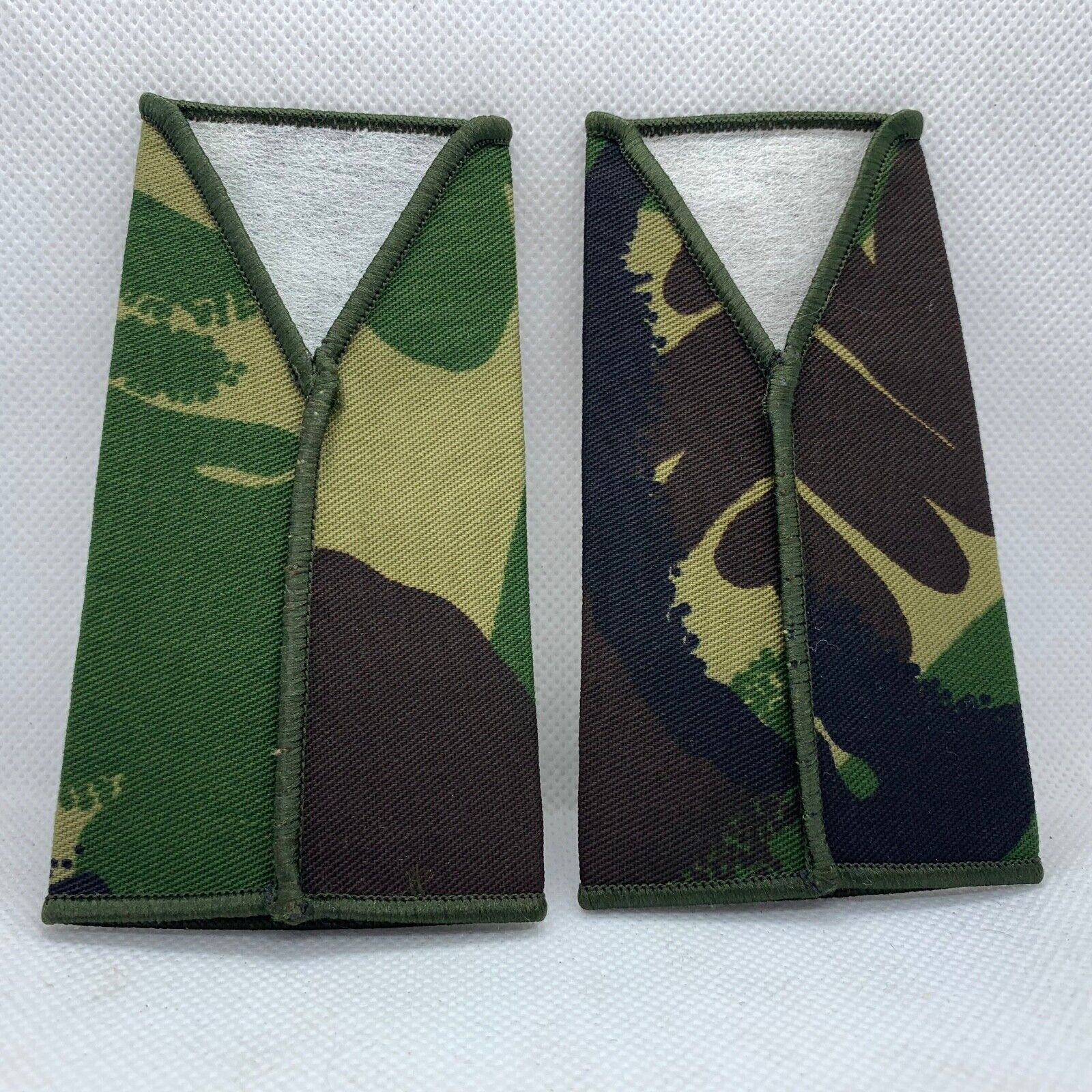 CCF DPM Camo Rank Slides / Epaulette Pair Genuine British Army - NEW - The Militaria Shop