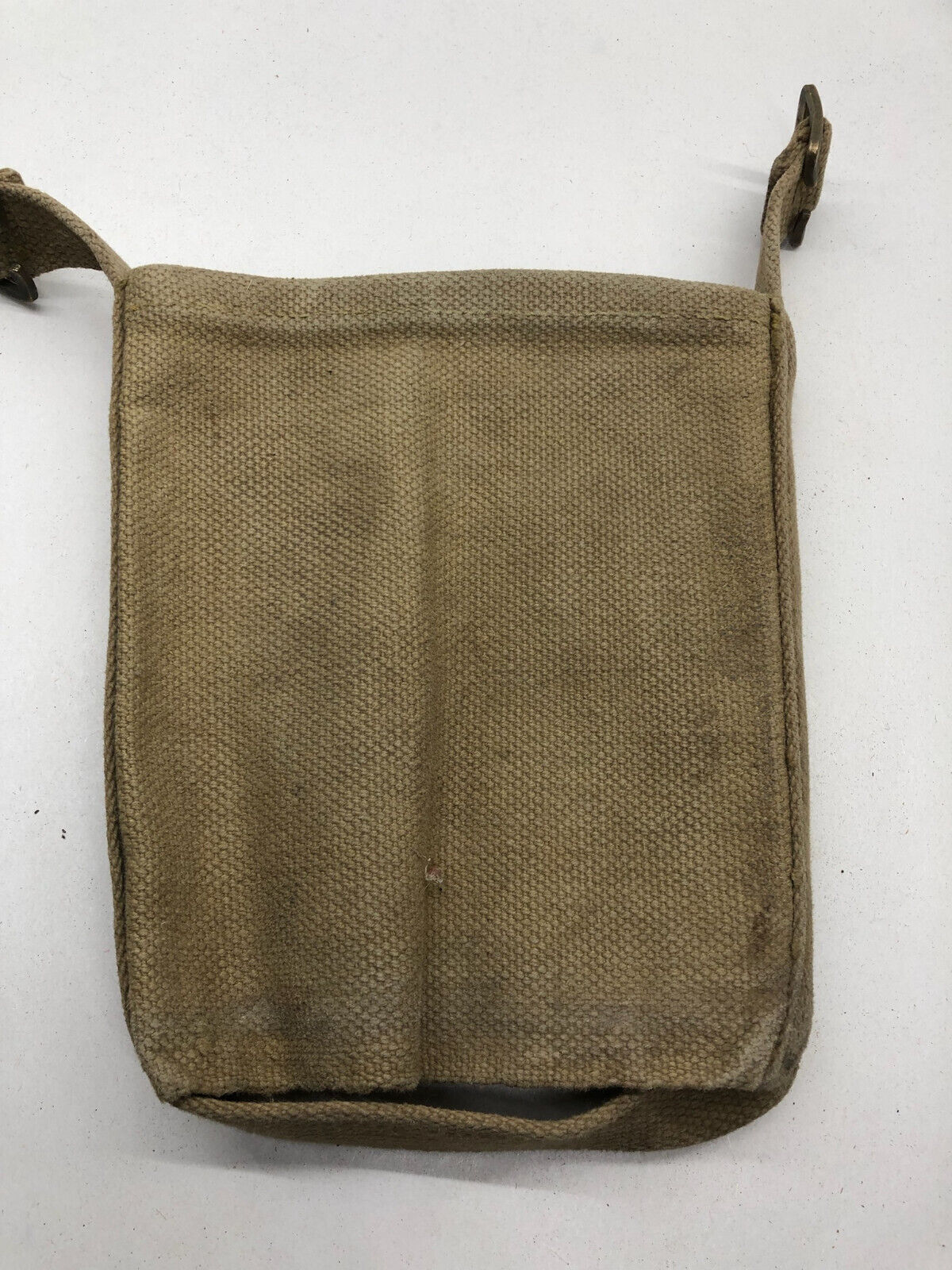 WW2 British Army 37 Pattern Webbing Water Bottle Carrier Harness - 1942 Dated - The Militaria Shop