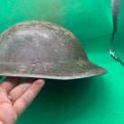 Original WW2 South African Army Mk2 Brodie Helmet - British Style Combat Helmet - The Militaria Shop