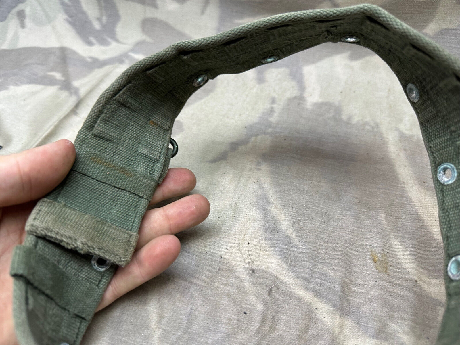 Original WW2 British Army 44 Pattern Soldiers Belt - 36" Waist - The Militaria Shop