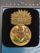 British Army Bullion Embroidered Blazer Badge - Royal Scots Fusiliers - The Militaria Shop
