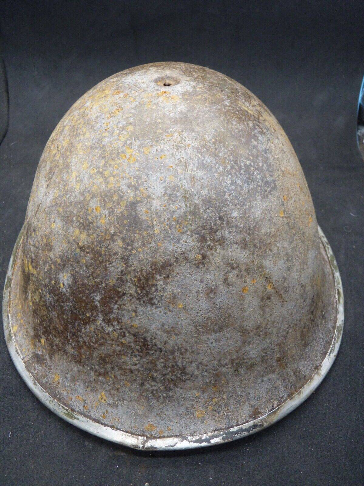 Original WW2 Onwards British Army Mk4 Turtle Helmet - The Militaria Shop