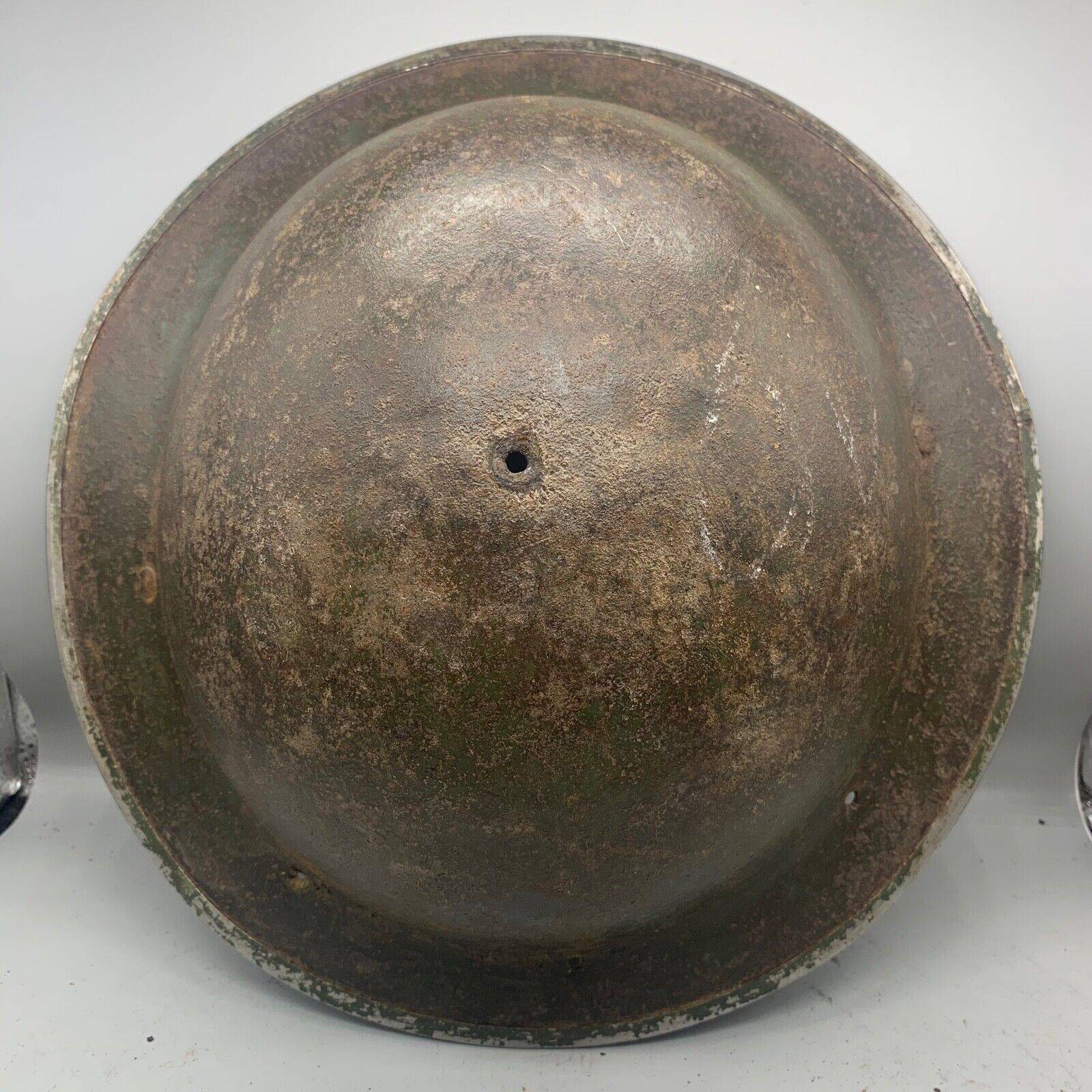 Original WW2 South African Army Mk2 Brodie Helmet - British Style Combat Helmet - The Militaria Shop