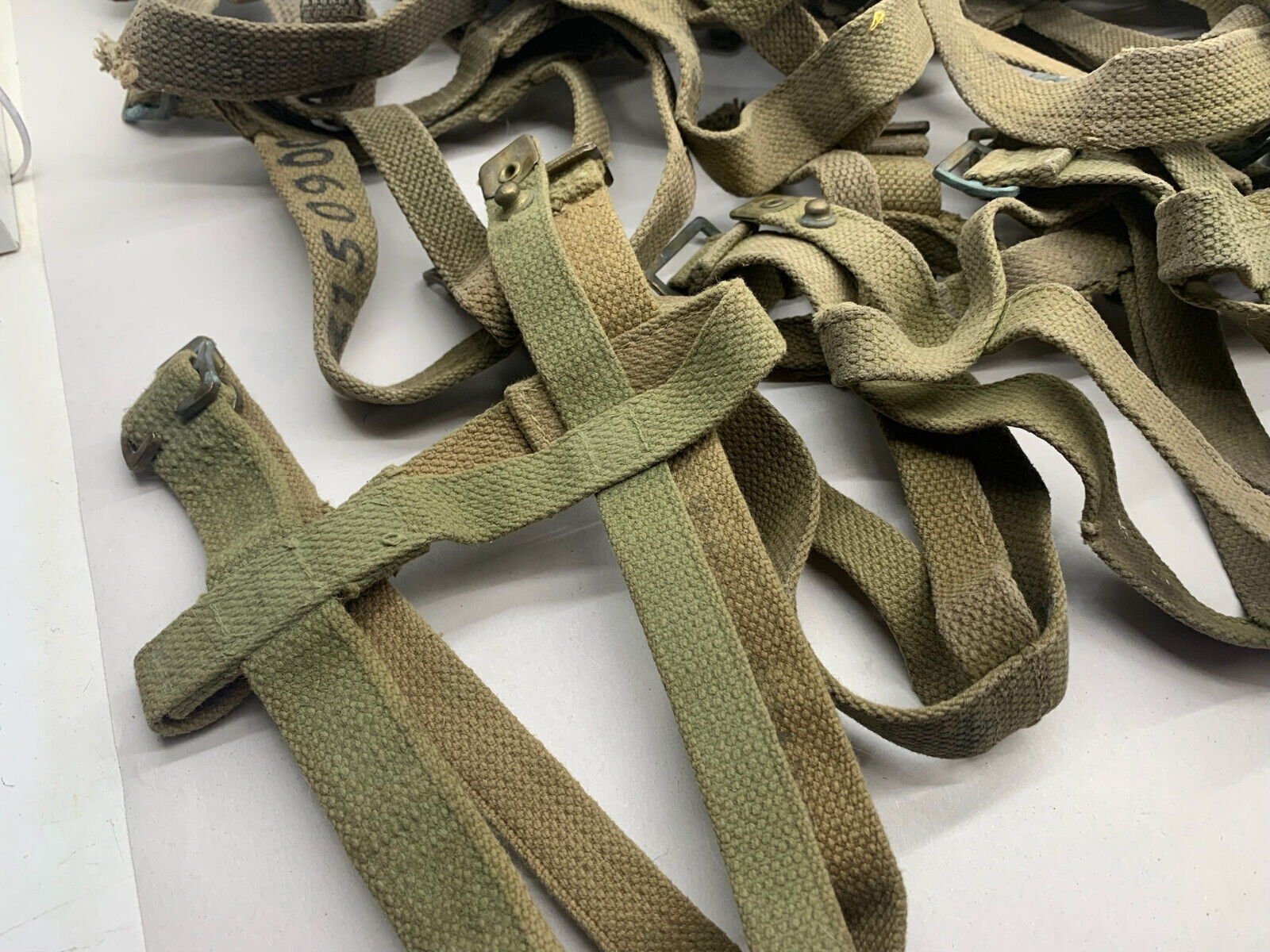 Genuine British Army Water Bottle Webbing Carrier / Harness - Scuffed Condition - The Militaria Shop