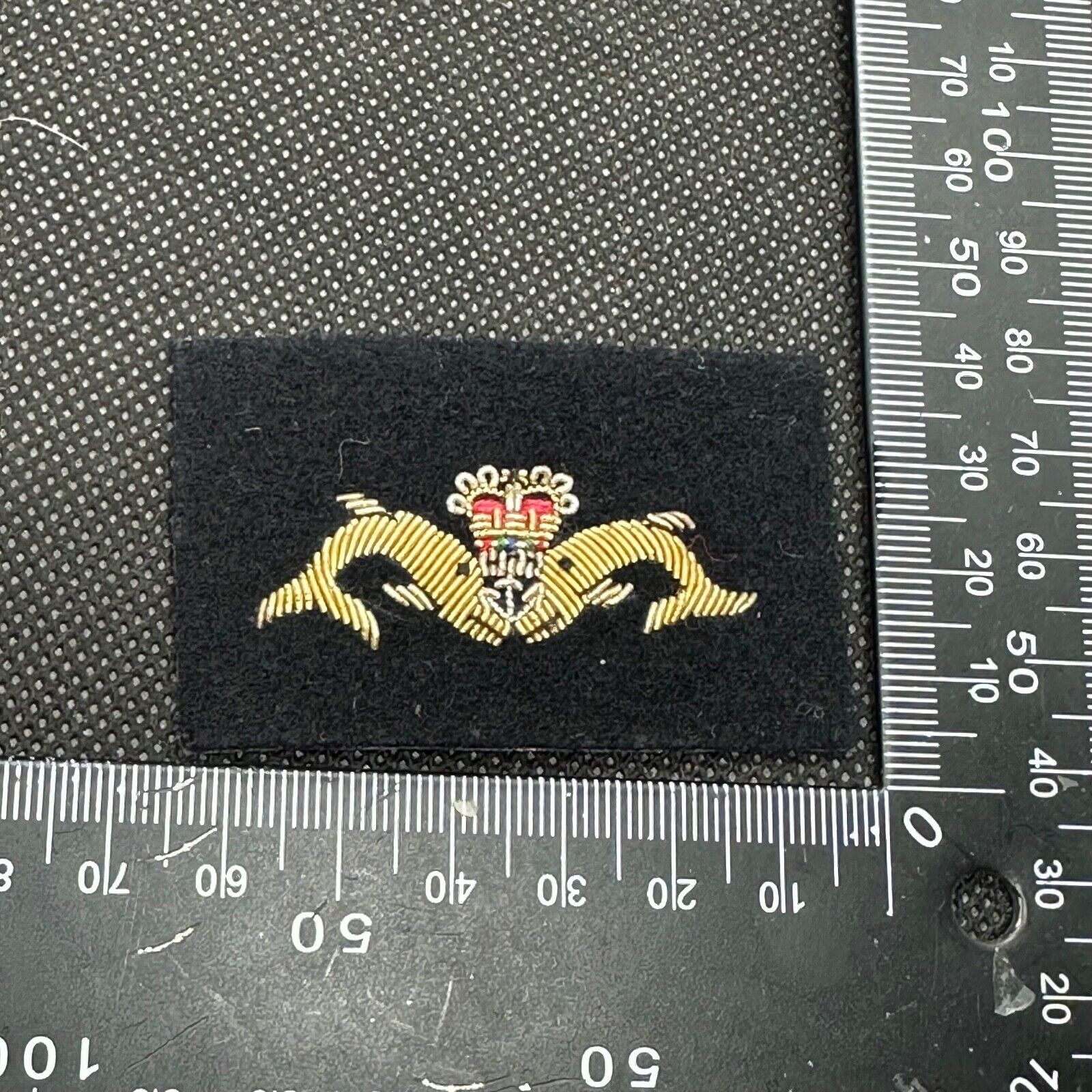 British Royal Navy Submariners Bullion Cap / Beret / Blazer Badge - UK Made - The Militaria Shop