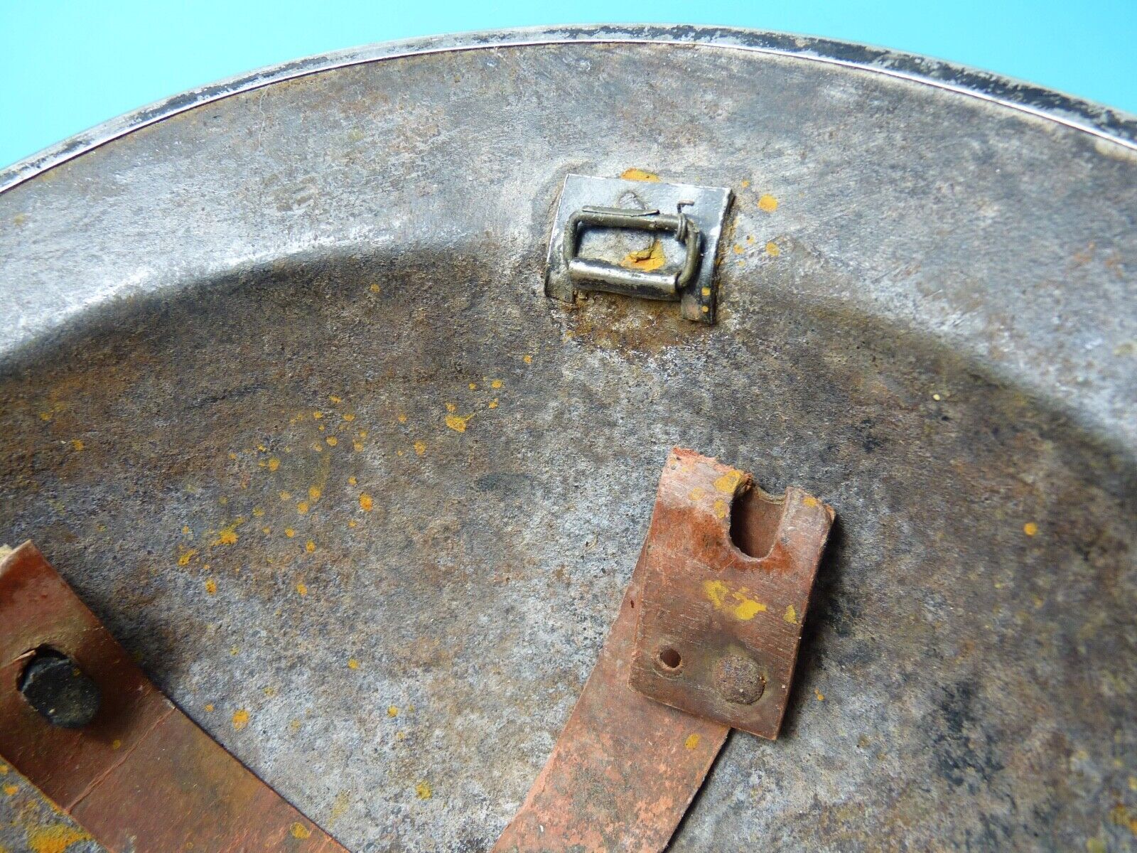 Original WW2 South African Army Mk2 Brodie Helmet - British Style Combat Helmet - The Militaria Shop