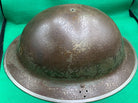 Original British Civil Defence Mk2 Brodie Helmet - S.T.D Marked - The Militaria Shop