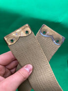 Original WW2 Pattern British Army L Straps Pair - 37 Pattern Webbing Haversack - The Militaria Shop