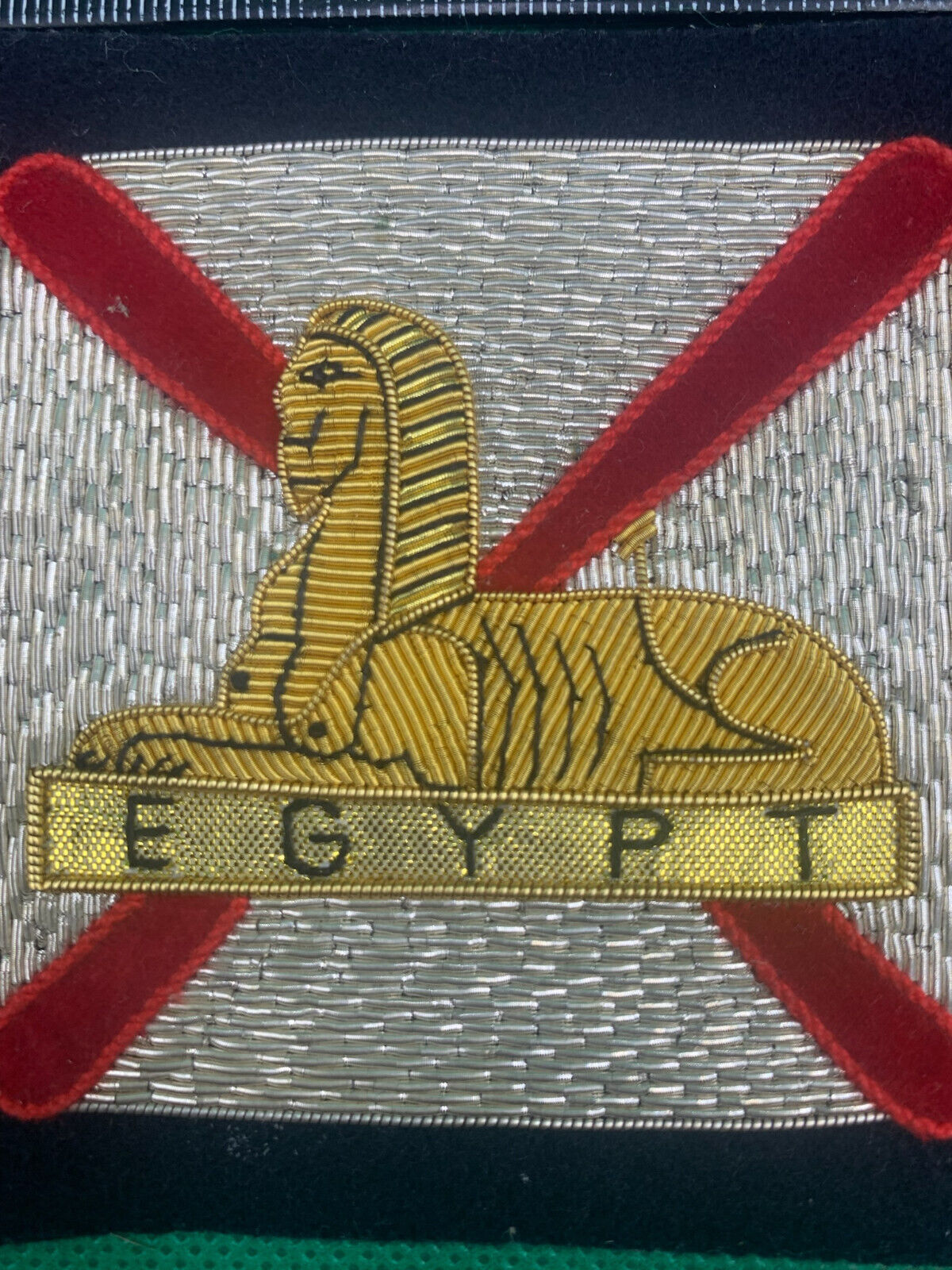 British Army Bullion Embroidered Blazer Badge - Gloucestershire Berkshire Wiltsh - The Militaria Shop