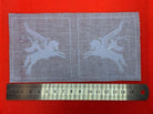 Pair WW2 Style Printed British Pegasus Airborne Shoulder Badges - Reproduction 1 - The Militaria Shop