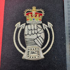 British Army Bullion Embroidered Blazer Badge - Royal Armoured Corps - The Militaria Shop