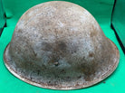 Genuine WW2 Canadian & British Army Helmet - Turtle Mk3 Helmet - The Militaria Shop