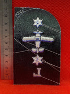 Unissued WOMEN'S ROYAL NAVY WRNs Trade Badge - L Electrician 2 Star - B5 - The Militaria Shop