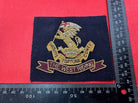 British Army Bullion Embroidered Blazer Badge - The West Riding Regiment - The Militaria Shop