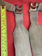 Original WW2 Pattern British Army L Straps Pair - 37 Pattern Webbing Haversack - The Militaria Shop
