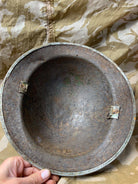 Original WW2 South African Army Mk2 Brodie Helmet - British Style Combat Helmet - The Militaria Shop