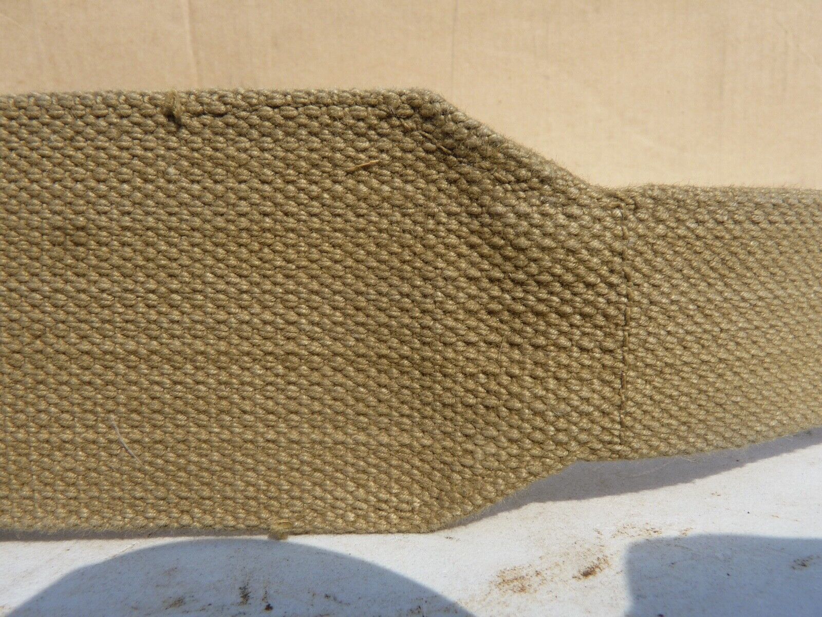 Original WW2 British Army 37 Pattern Yoke Utility Shoulder Strap - Blackman - The Militaria Shop