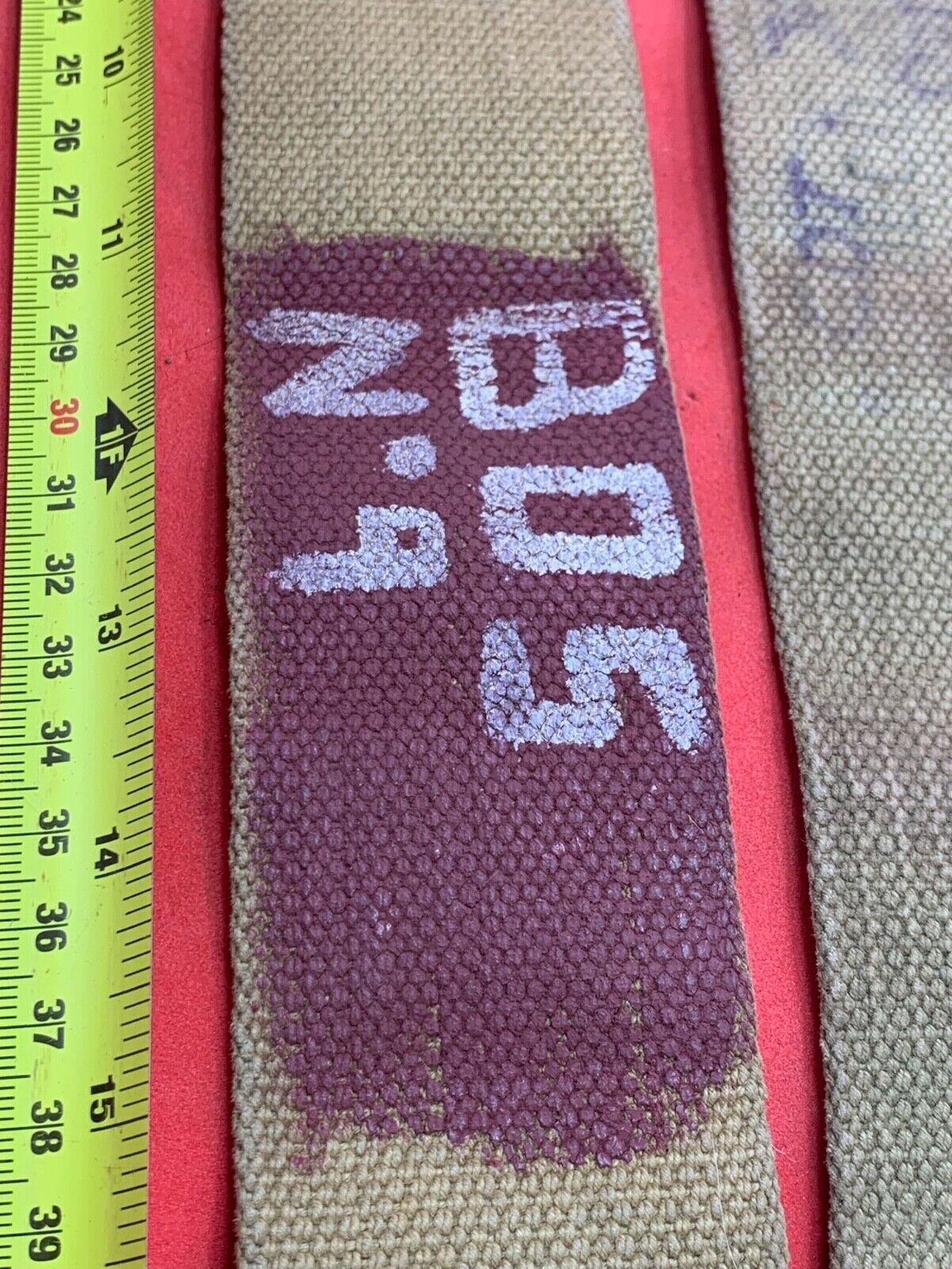 Original WW2 Pattern British Army L Straps Pair - 37 Pattern Webbing Haversack - The Militaria Shop
