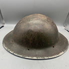 Original WW2 South African Army Mk2 Brodie Helmet - British Style Combat Helmet - The Militaria Shop
