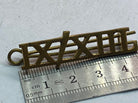 Original British Army WW1 9th / 12th Hussars Shoulder Title - The Militaria Shop