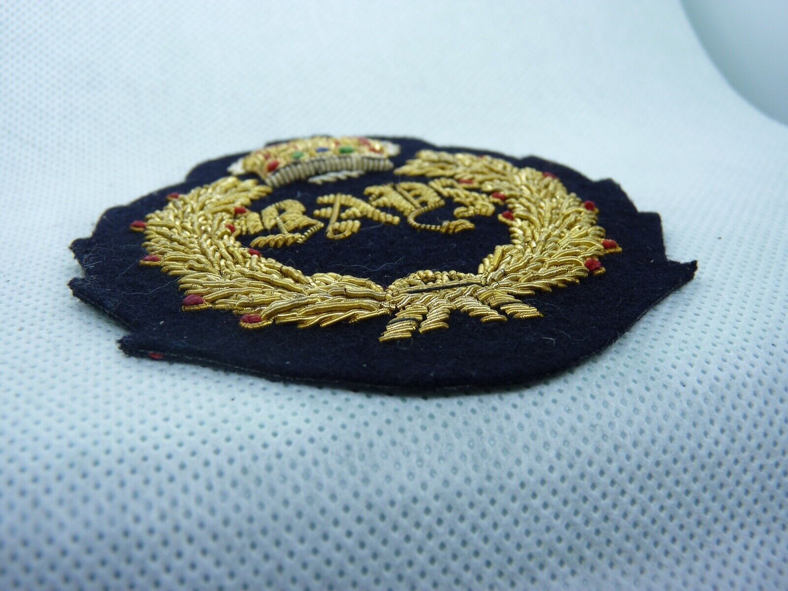 British Army 2nd Dragoon Guards Queens Bays Embroidered Blazer Badge - UK Made - The Militaria Shop