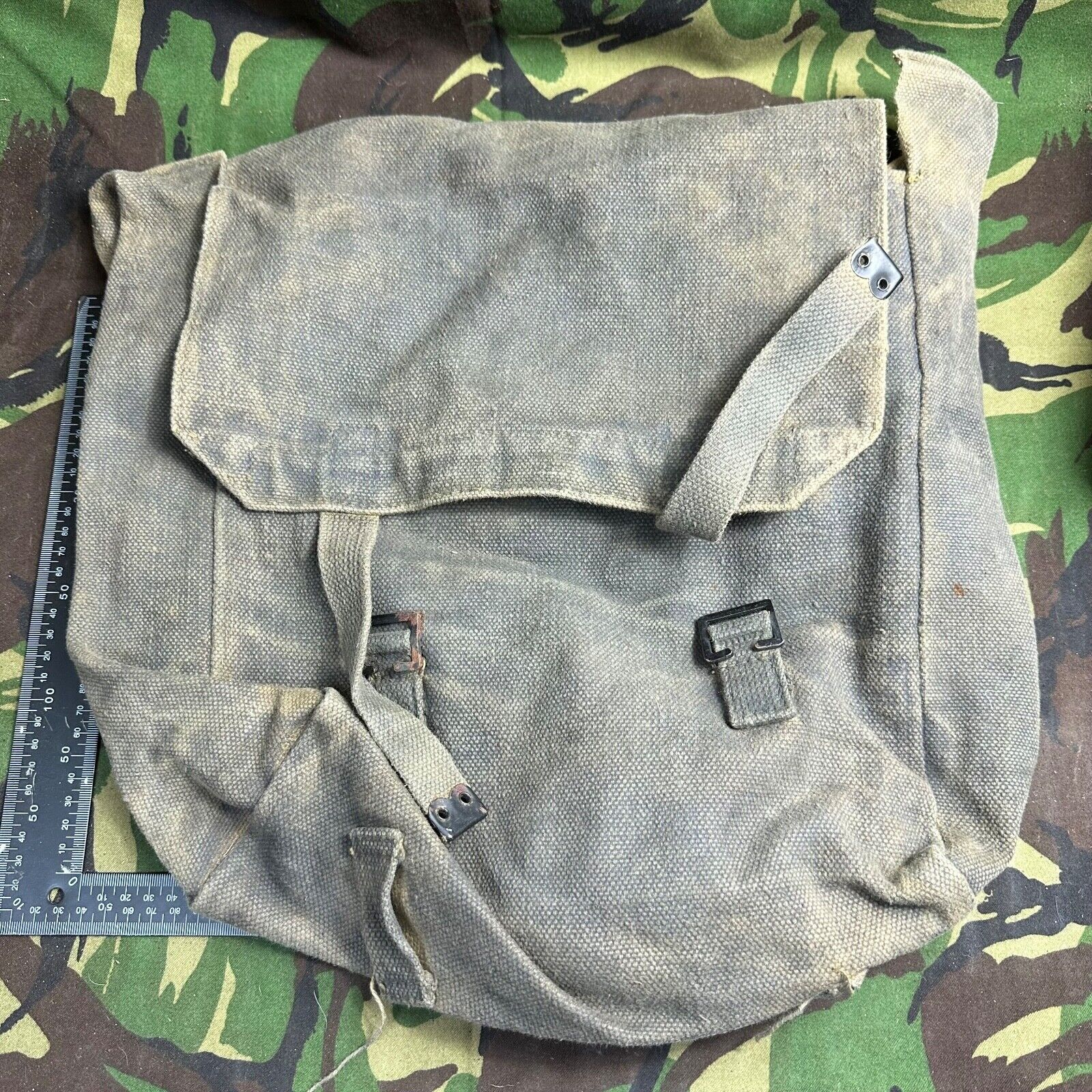 British Army / RAF 37 Pattern Large Pack - WW2 Pattern -Used Condition Original - The Militaria Shop