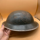 Original WW2 South African Army Mk2 Brodie Helmet - British Style Combat Helmet - The Militaria Shop