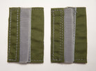OD Green Rank Slides / Epaulette Pair Genuine British Army - NEW - The Militaria Shop