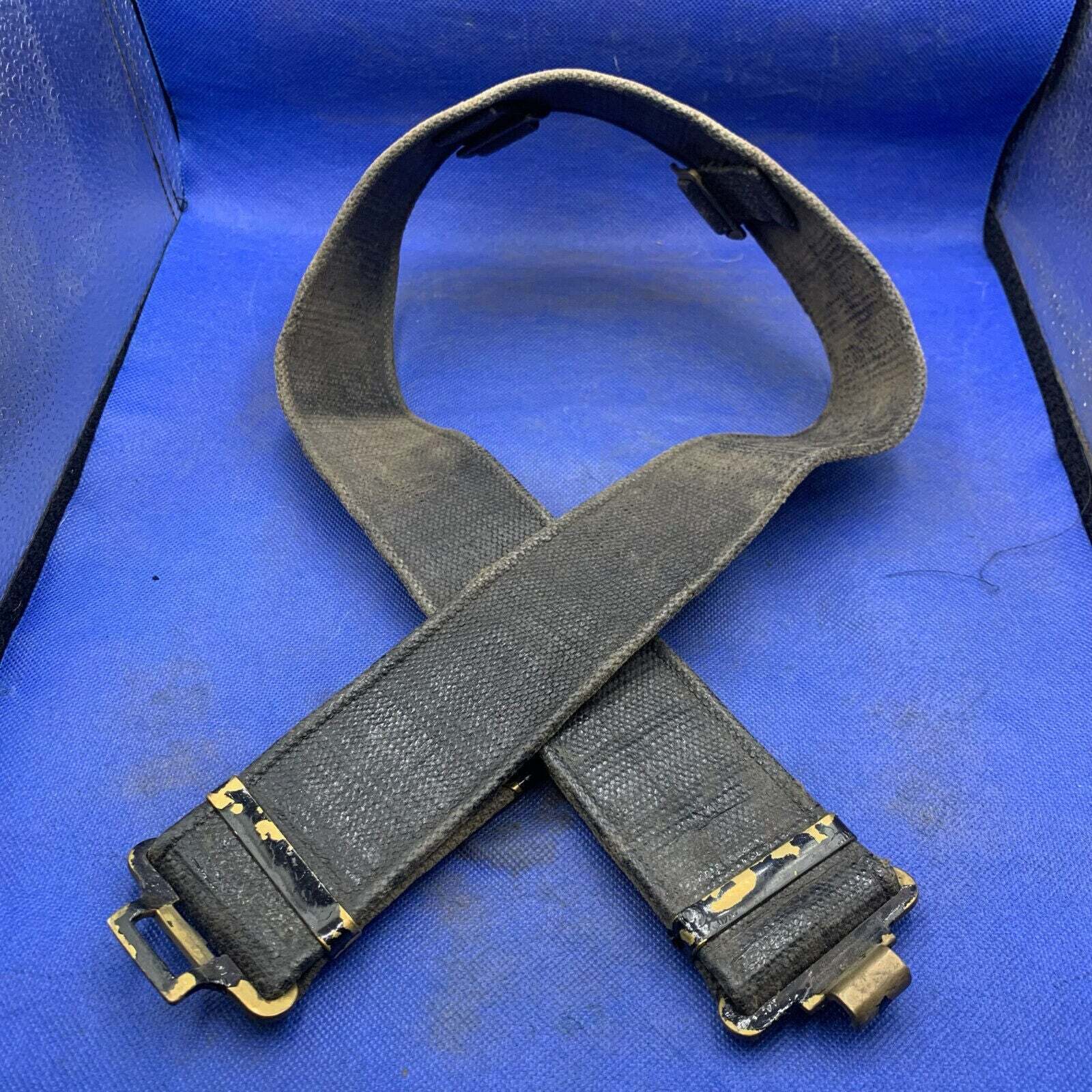 WW2 British Army / RAF 37 Pattern Combat Belt - Used Original - 40" Waist - The Militaria Shop