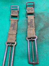 Load image into Gallery viewer, Original WW2 British Army 37 Pattern Brace Adaptors Pair - 1941 Dated - The Militaria Shop
