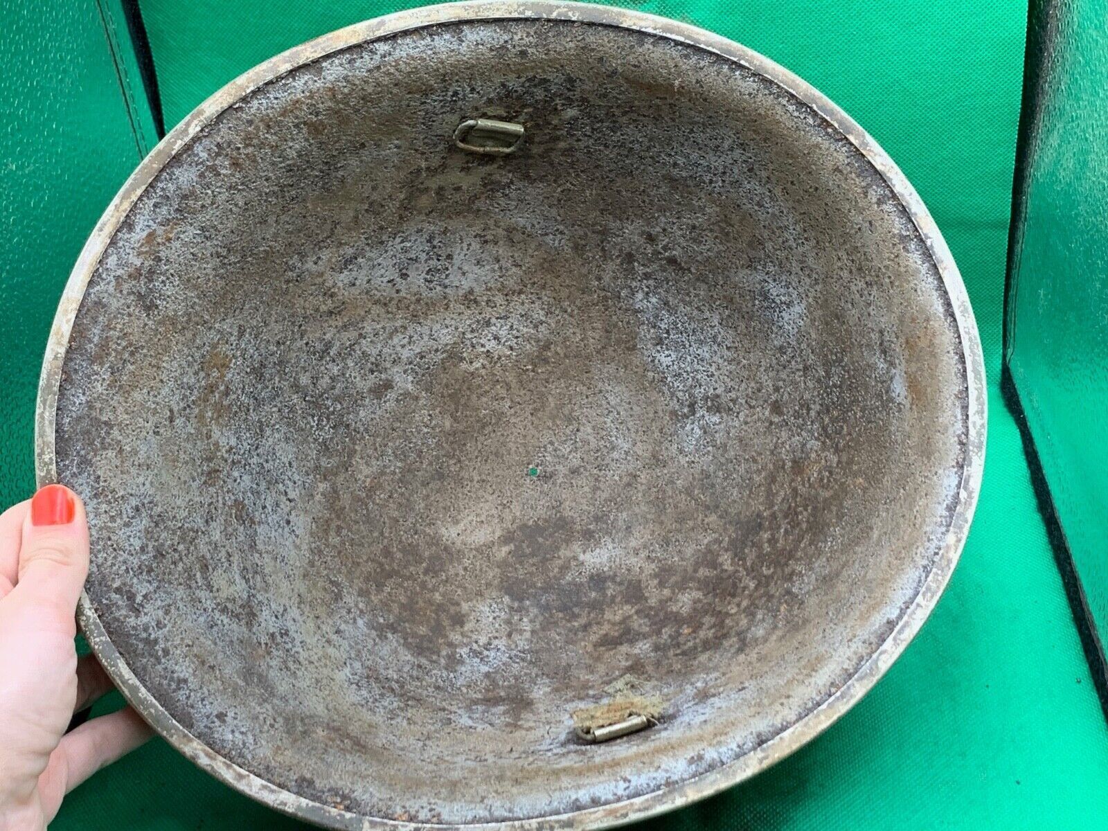 Genuine WW2 Canadian & British Army Helmet - Turtle Mk3 Helmet - The Militaria Shop