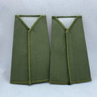 RHA Royal Horse OD Green Rank Slides / Epaulette Pair Genuine British Army - NEW - The Militaria Shop