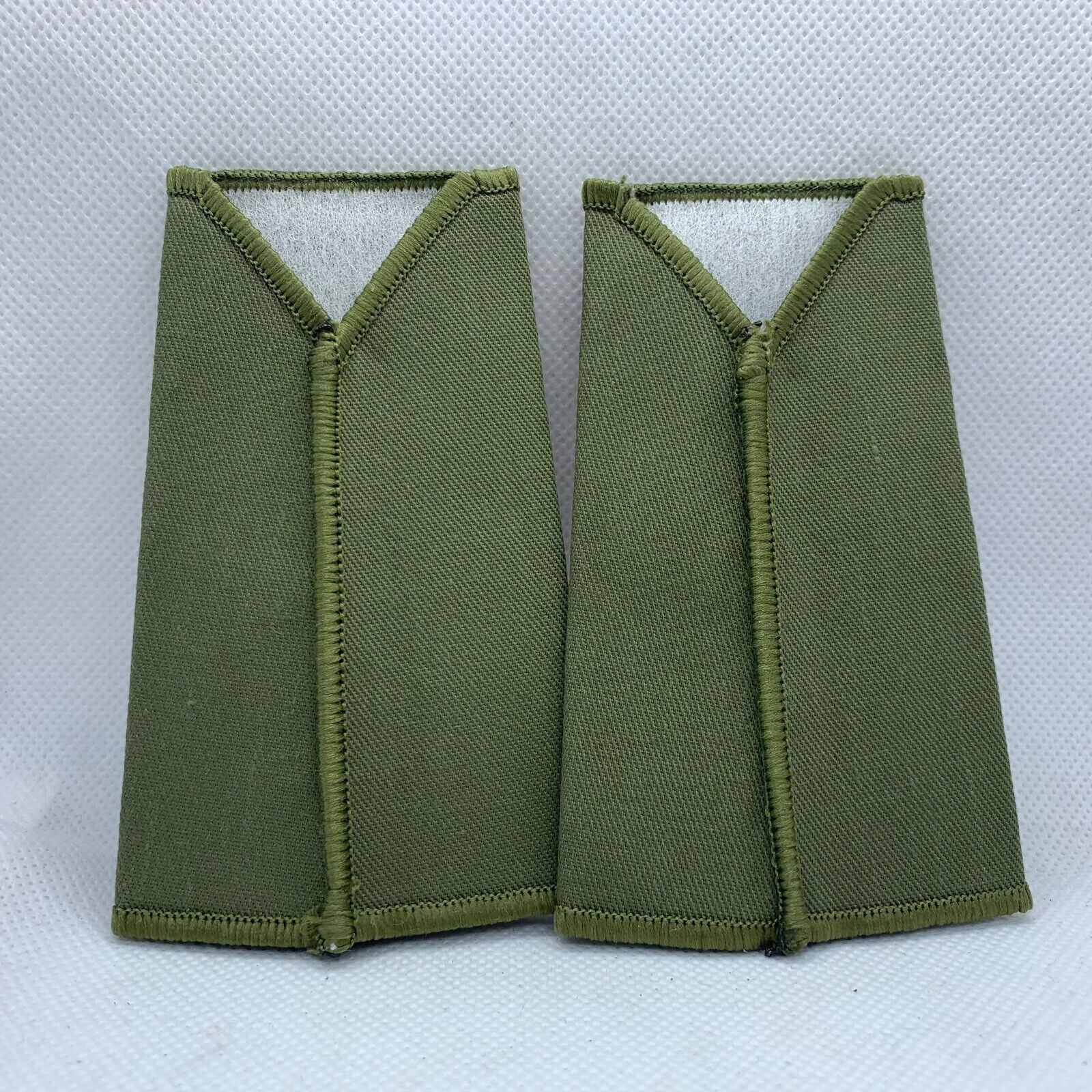 RHA Royal Horse OD Green Rank Slides / Epaulette Pair Genuine British Army - NEW - The Militaria Shop