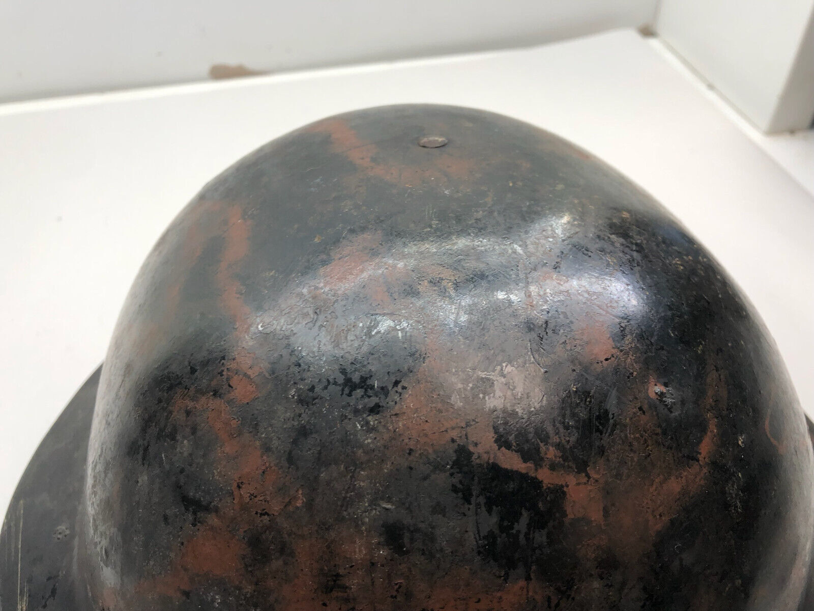 Original WW2 British Home Front Civillian / Private Purchase Helmet - Complete! - The Militaria Shop
