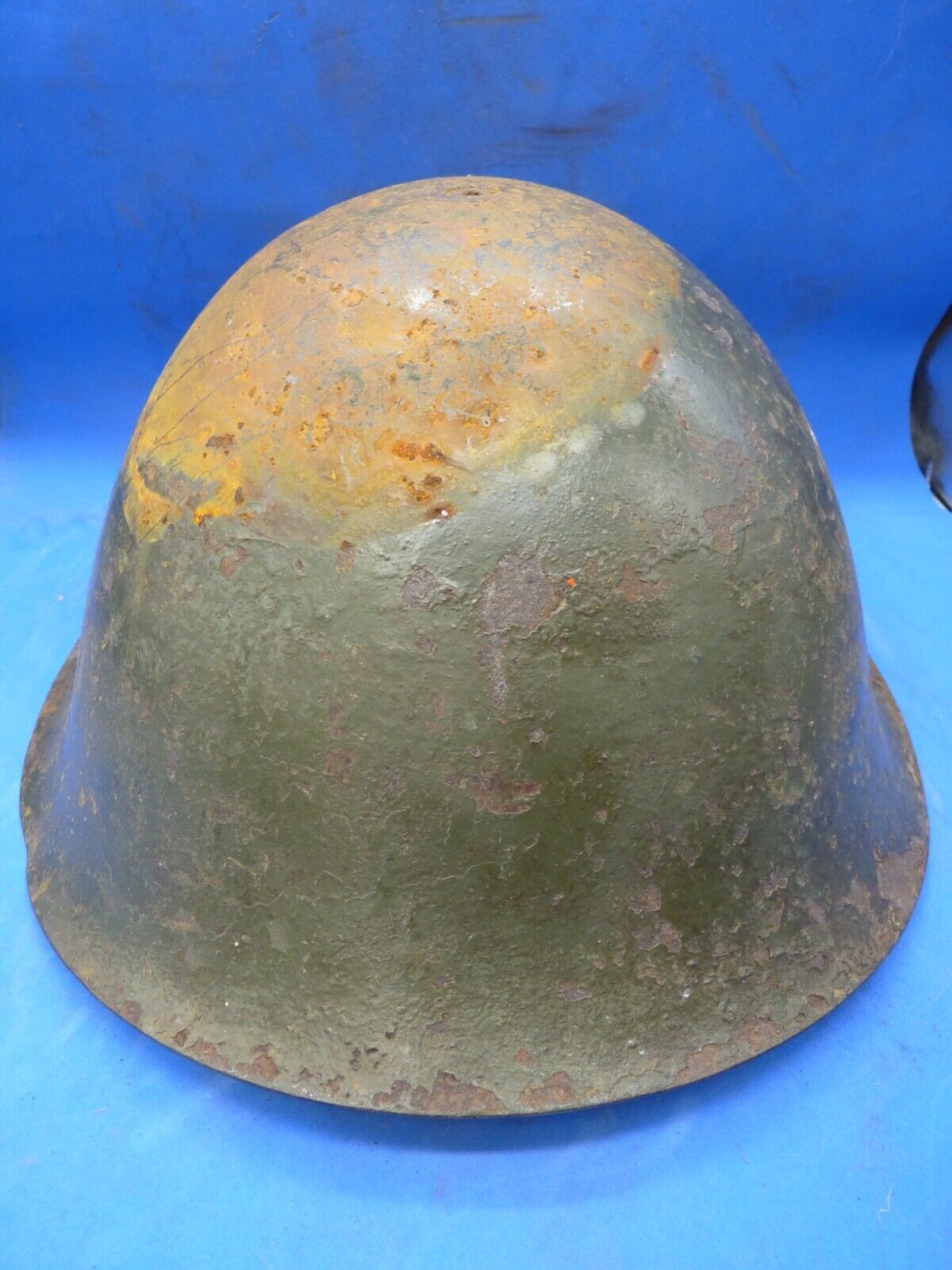 Original WW2 Onwards British Army Mk4 Turtle Helmet - The Militaria Shop