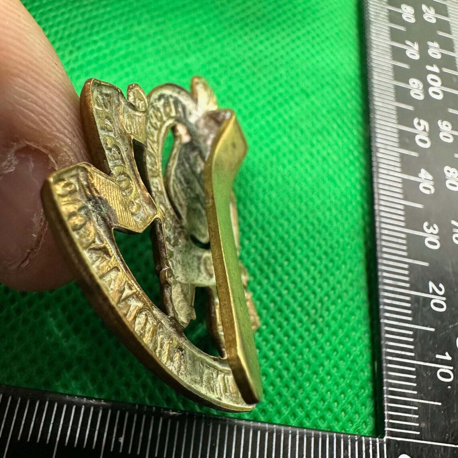 Original WW2 British Army Royal Army Ordnance Corps Cap Badge - The Militaria Shop