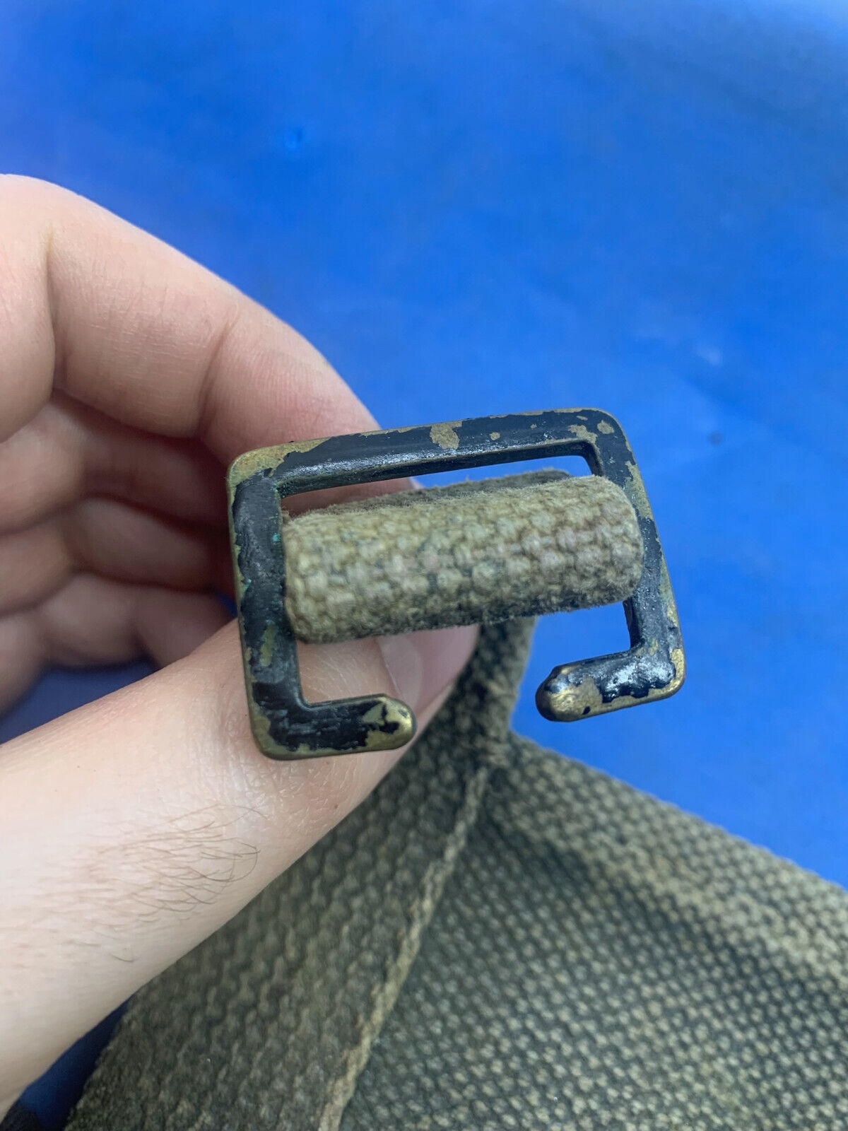 WW2 British Army / RAF 37 Pattern Webbing Water Bottle Carrier Harness Original - The Militaria Shop