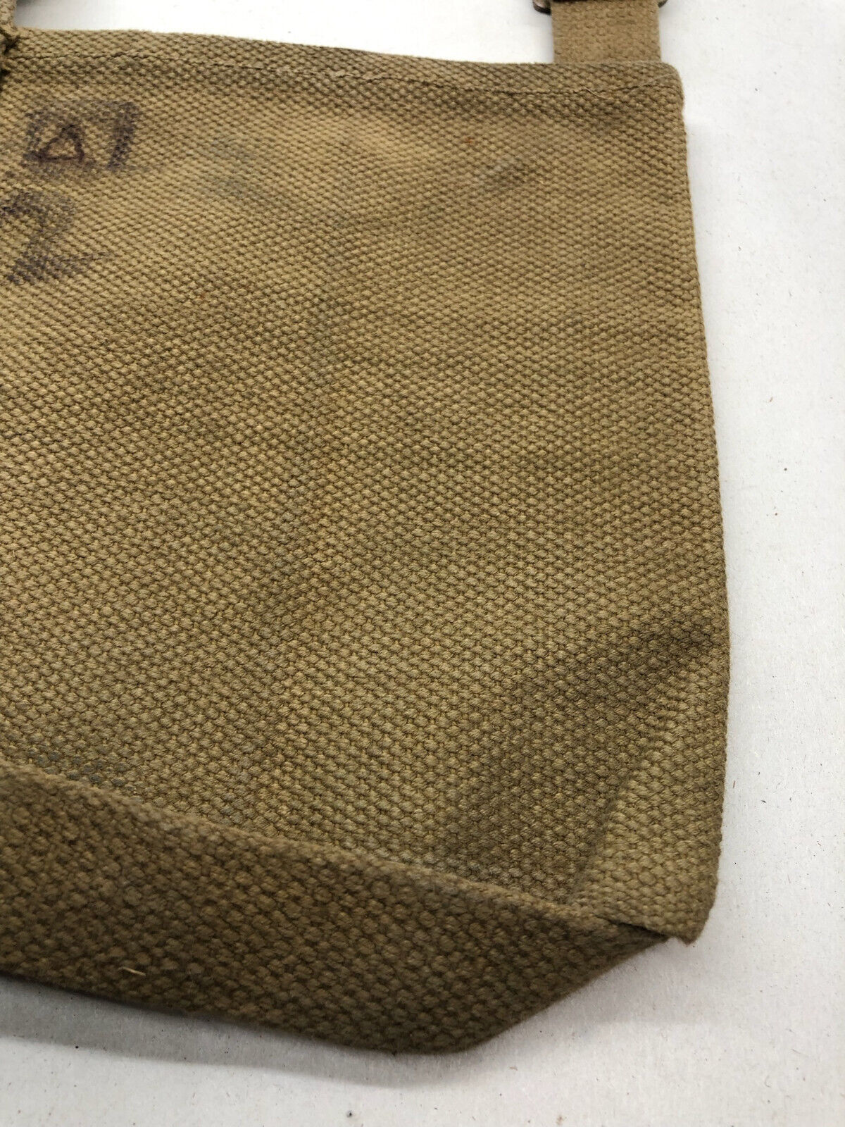 WW2 British Army 37 Pattern Webbing Water Bottle Carrier Harness - 1943 Dated - The Militaria Shop