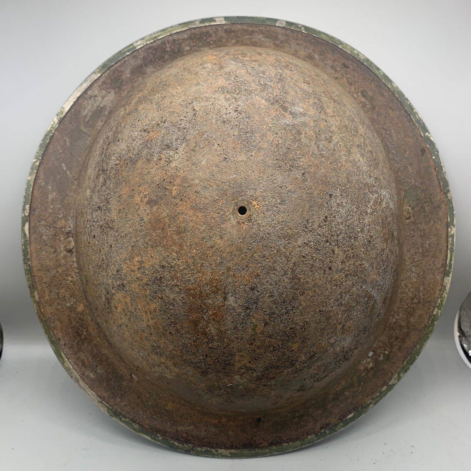 Original WW2 South African Army Mk2 Brodie Helmet - British Style Combat Helmet - The Militaria Shop