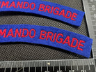 First Commando Brigade British Army Shoulder Titles - Nice Reproduction - The Militaria Shop