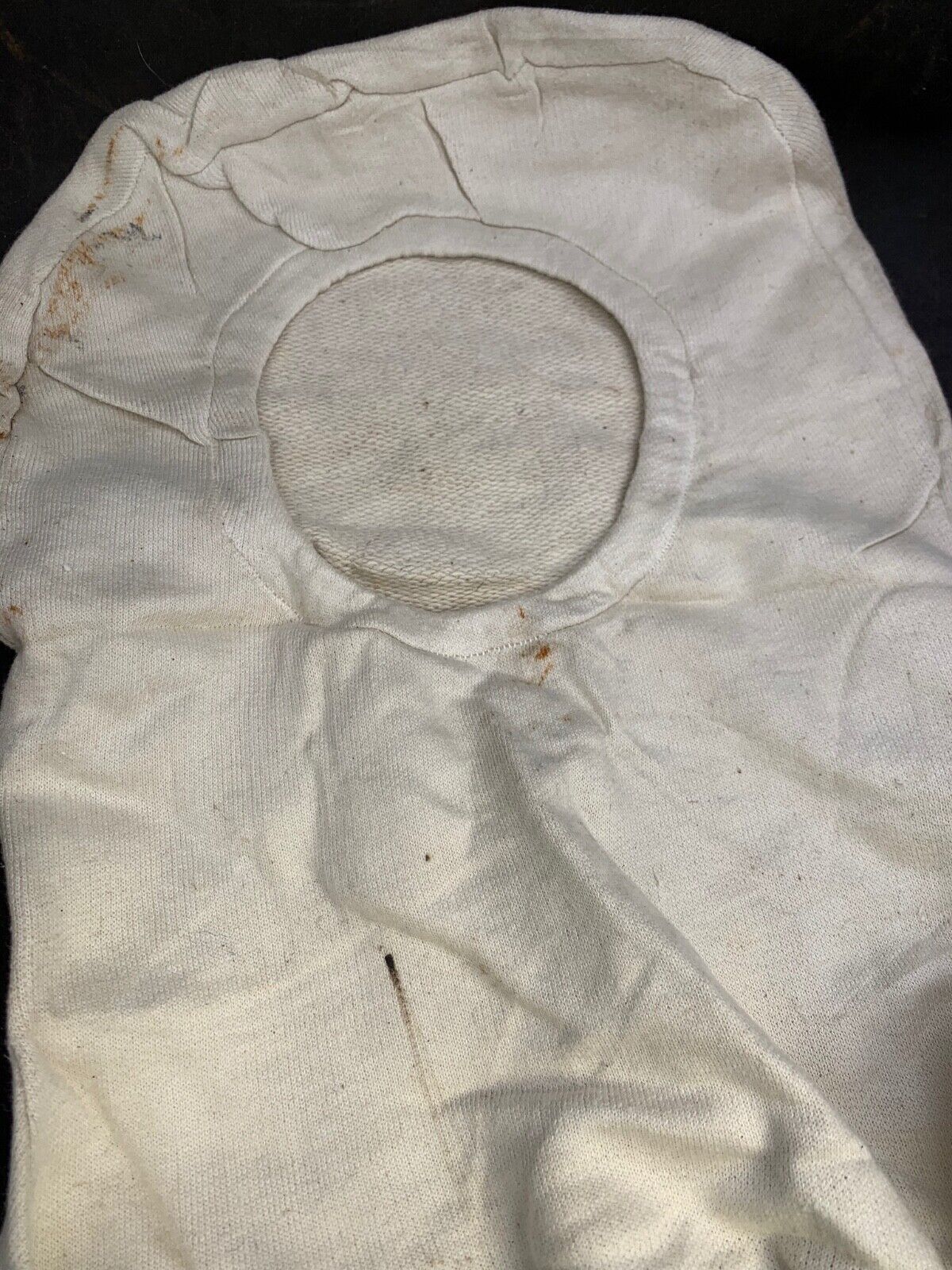 Original WW2 British Royal Navy Gunners Flash Hood - The Militaria Shop
