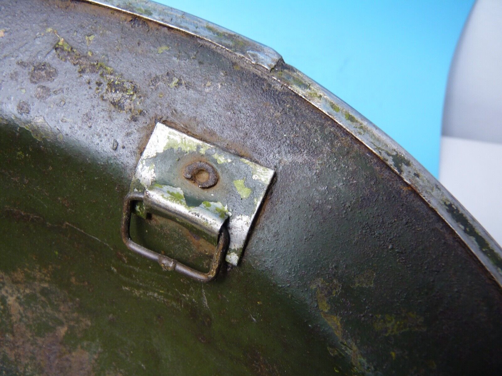 Original WW2 South African Army Mk2 Brodie Helmet - British Style Combat Helmet - The Militaria Shop