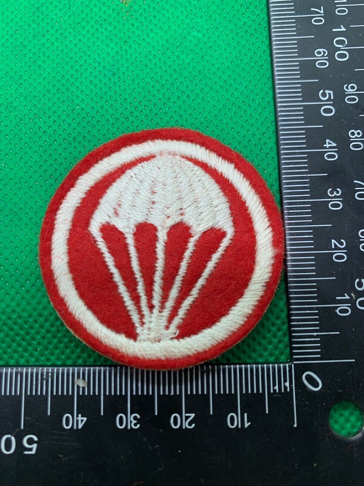 US Army Airborne Paratrooper Garrison Cap Badge - WW2 Pattern - The Militaria Shop