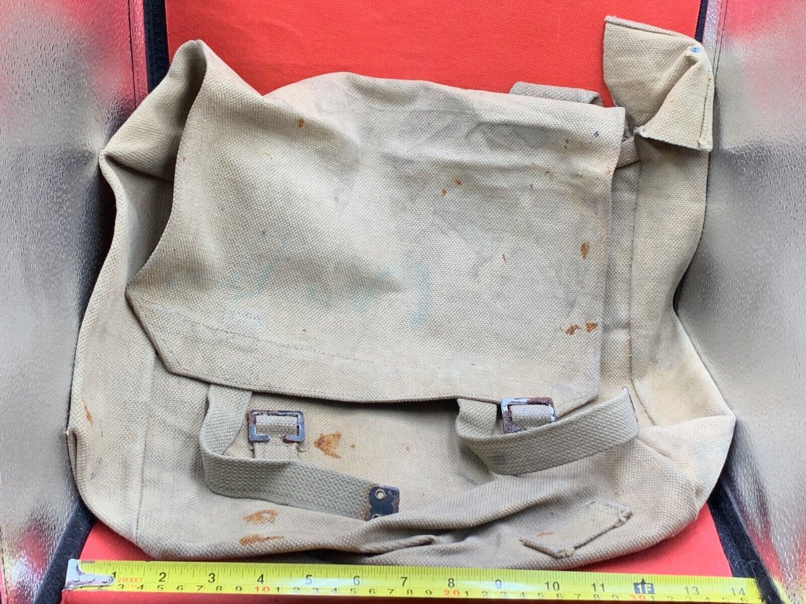 Original British Army 37 Pattern Large Pack - WW2 Pattern - Used Condition - The Militaria Shop