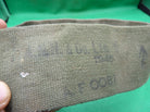 Original WW2 British Army 44 Pattern Equipment Strap - 1945 Dated - The Militaria Shop